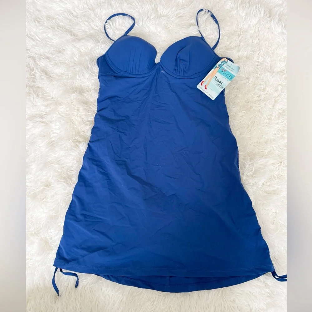 SPANX Royal Blue Swimdress - Picture 1 of 3